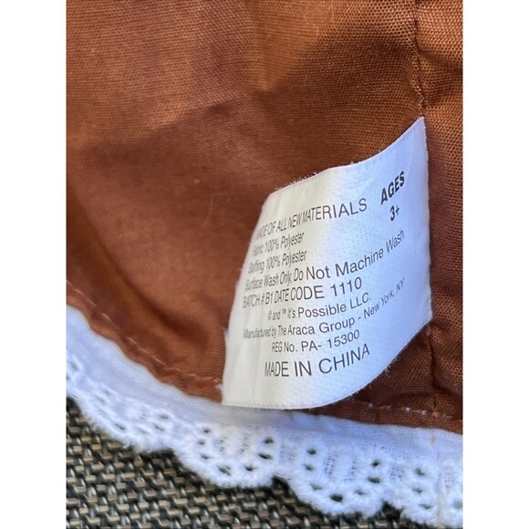 Cinderella On Broadway Tipsy Turvy Plush Doll Reversible Rogers Hammerstein 12" - Picture 6 of 8